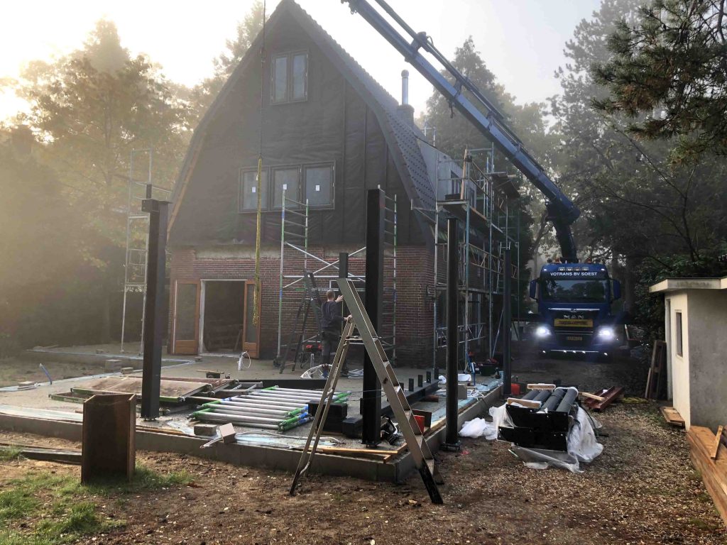 Aanbouw woning