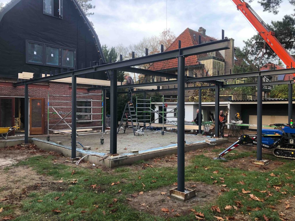 Aanbouw woning