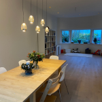 Renovatie eetkamer na foto.