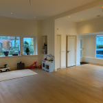 Renovatie woonkamer na foto.