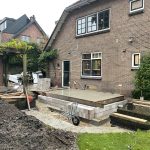 Uitbouw Hilversum tijdens foto