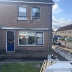 Uitbouw woning Soest tijdens foto