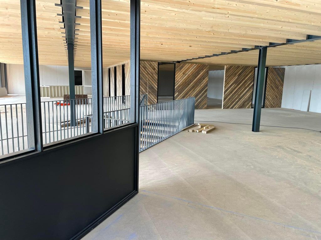 Verbouwing Personal Fitness Soest tijdens foto