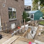 Uitbouw Hilversum tijdens foto