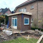 Uitbouw Hilversum tijdens foto