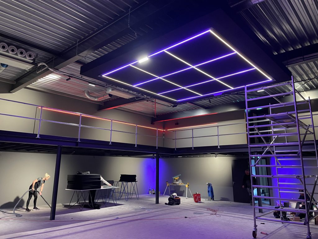 Verbouwing Personal Fitness Soest tijdens foto