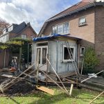 Uitbouw Hilversum tijdens foto