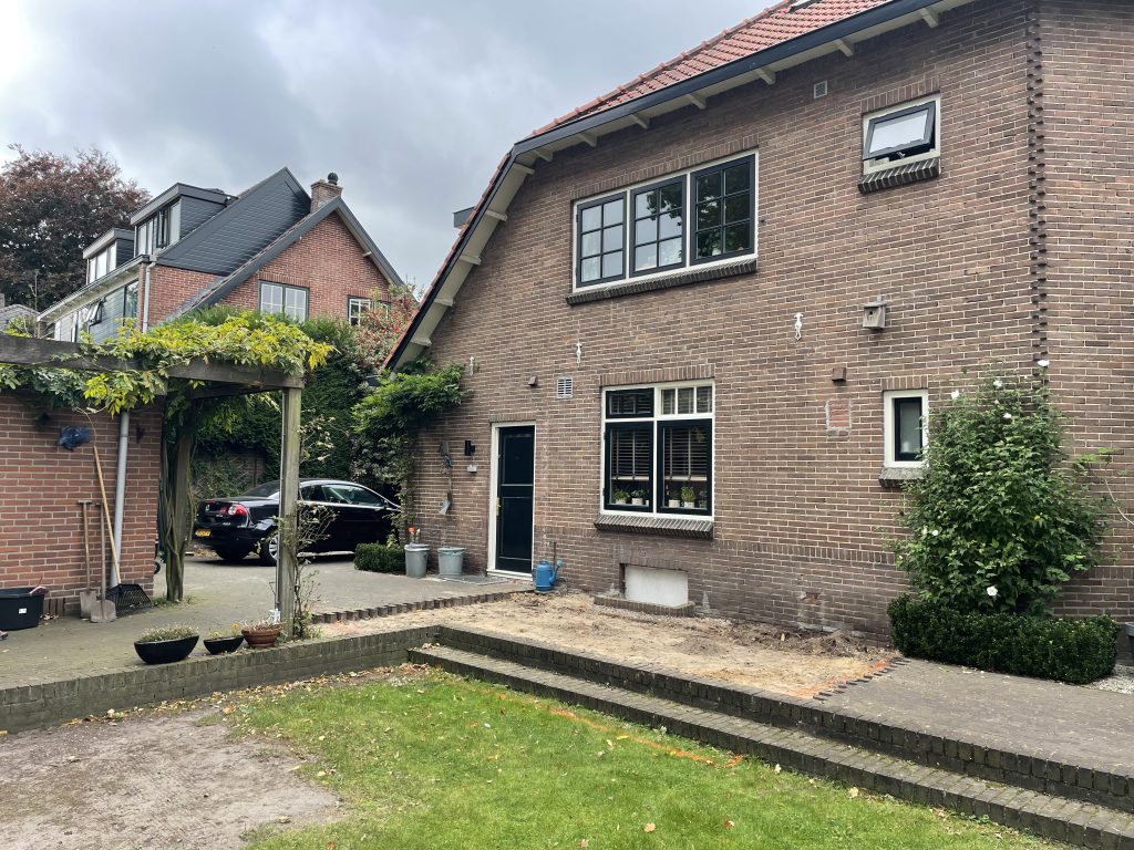 Hilversum uitbouw voor foto